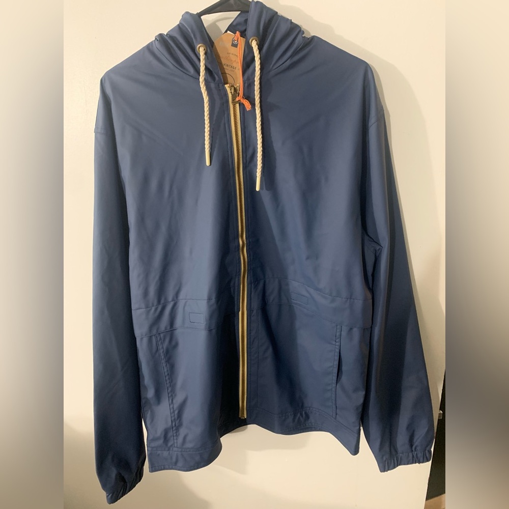 Blue Vintage Weatherproof Jacket